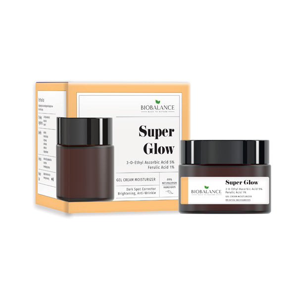 Bio Balance Gel Cream Moisturizer Super Glow 50ml + Free Spatula