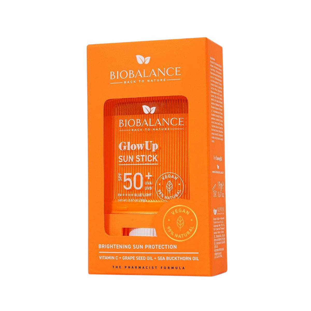 Bio Balance Glow Up Sun Stick Spf 50+ 19g
