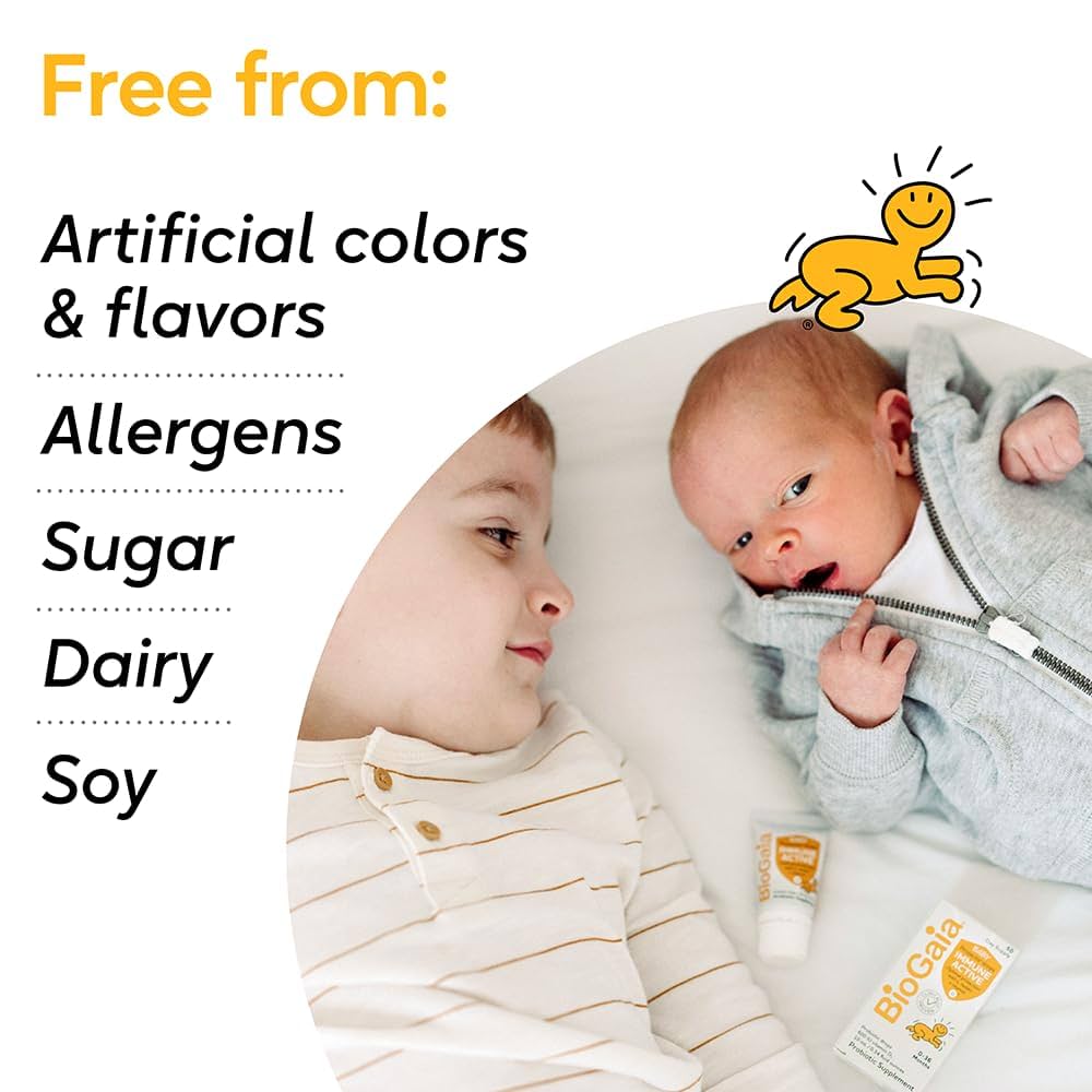 BioGaia Protectis Baby Drops – probiotic supplement for infants to relieve colic, gas, and boost immunity – 5ml bottle available at HealthBoutiqueJO.com