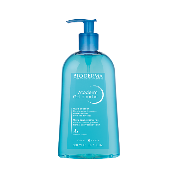 Bioderma Atoderm Gel Douche 500ml hydrating shower gel dry sensitive skin Health Boutique
