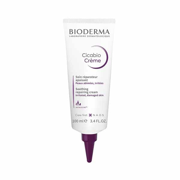 Bioderma Cicabio Creme 100ml soothing repairing cream damaged skin skin recovery repair treatment Health Boutique