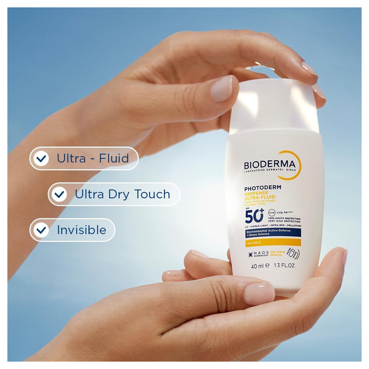 Bioderma Photoderm Xdefense SPF50+ invisible sunscreen 40ml ultra fluid face sun protection Health Boutique
