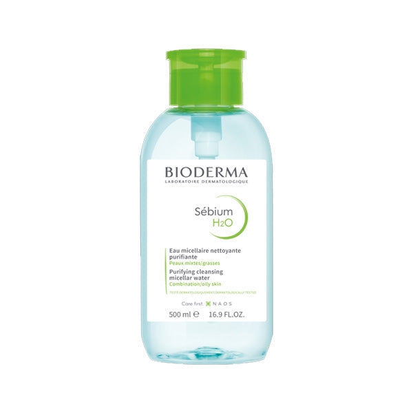 Bioderma Sebium H2O Micellar Water 500ml oily acne prone skin makeup remover Health Boutique