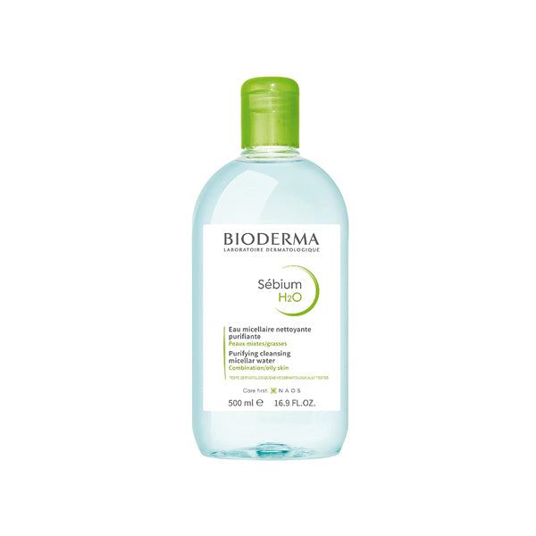 Bioderma Sebium H2O Micellar Water 500ml oily acne prone skin makeup remover Health Boutique