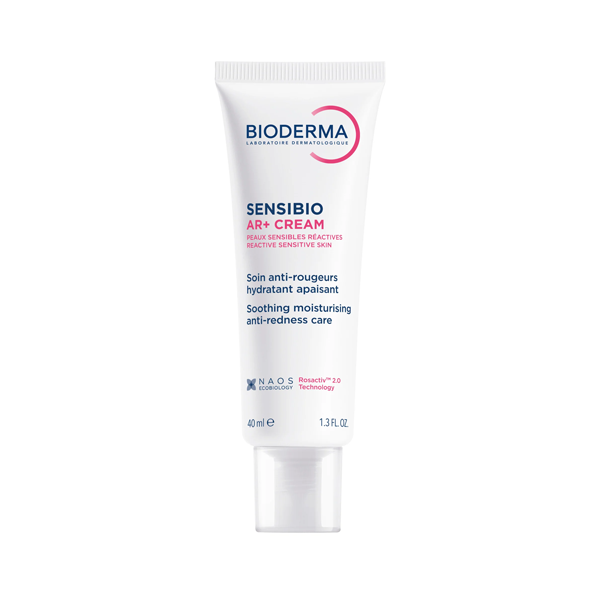 Bioderma Sensibio AR+ Anti-Redness Soothing Cream 40ml with 2 Complimentary Sensibio H2O Micellar Water 10ml Travel Sizes