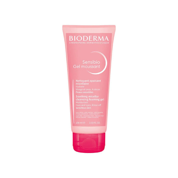 Bioderma Sensibio Gel Moussant 100ml gentle cleanser sensitive skin face wash soap free Health Boutique