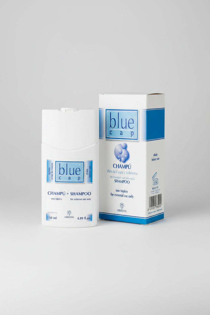 Blue Cap Shampoo anti-flake scalp care shampoo with zinc pyrithione Health Boutique