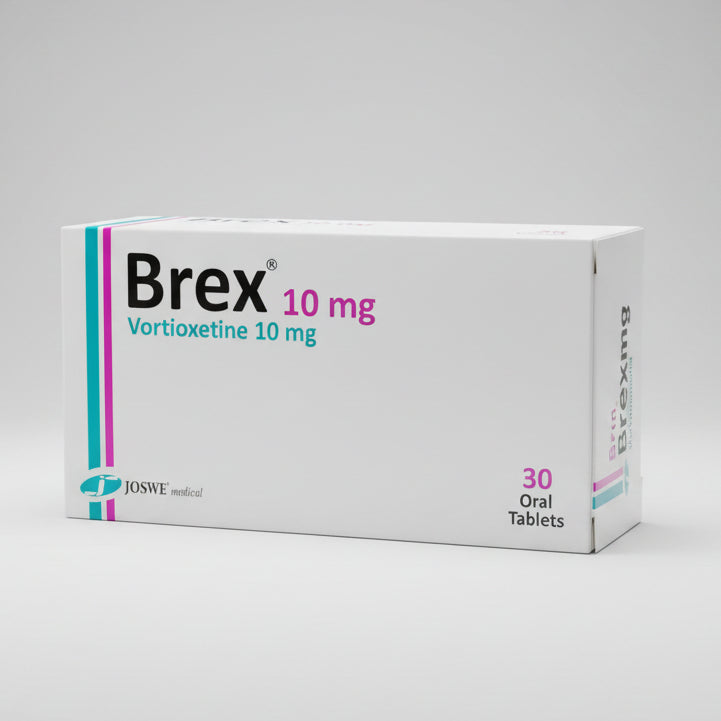 Brex 10 mg tablets 30 vortioxetine antidepressant major depressive disorder treatment