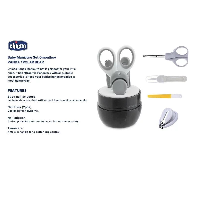 Chicco Baby Manicure Set - Panda
