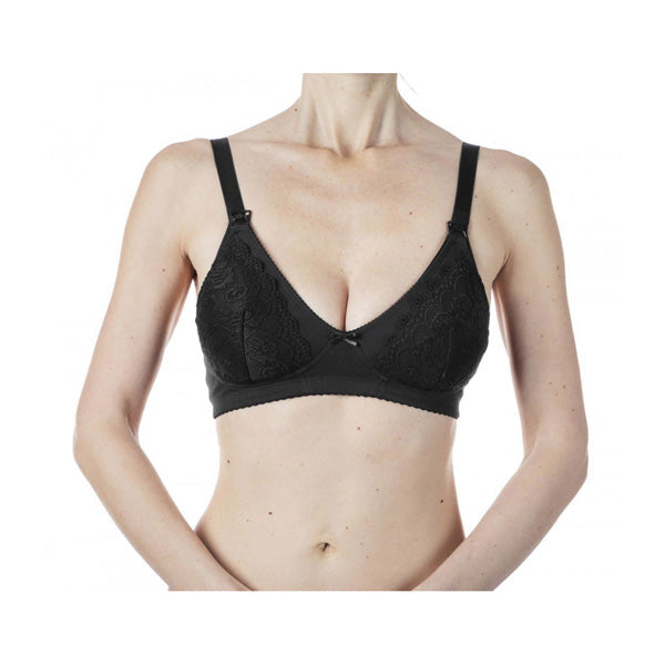 Chicco Nursing Cotton Bra Black