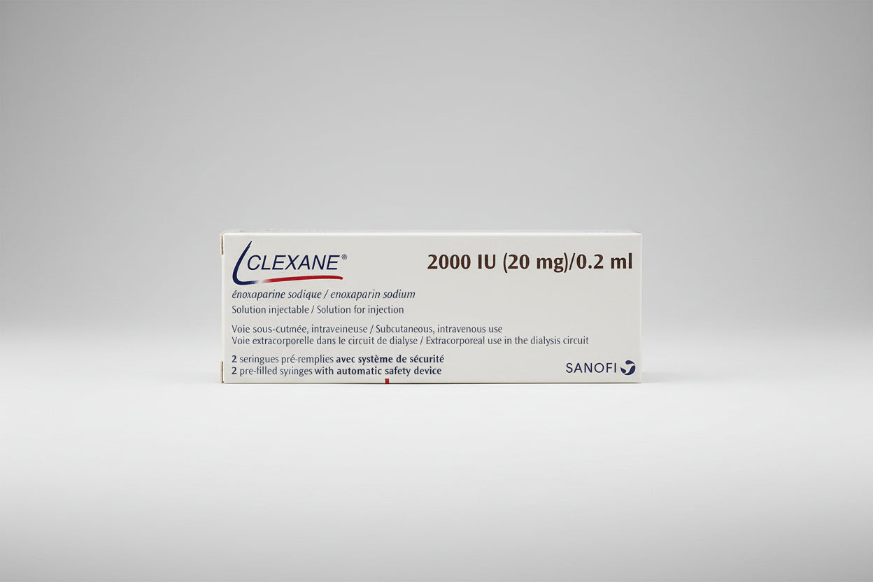 Clexane 2000 IU 0.2 ml enoxaparin prefilled syringe 2