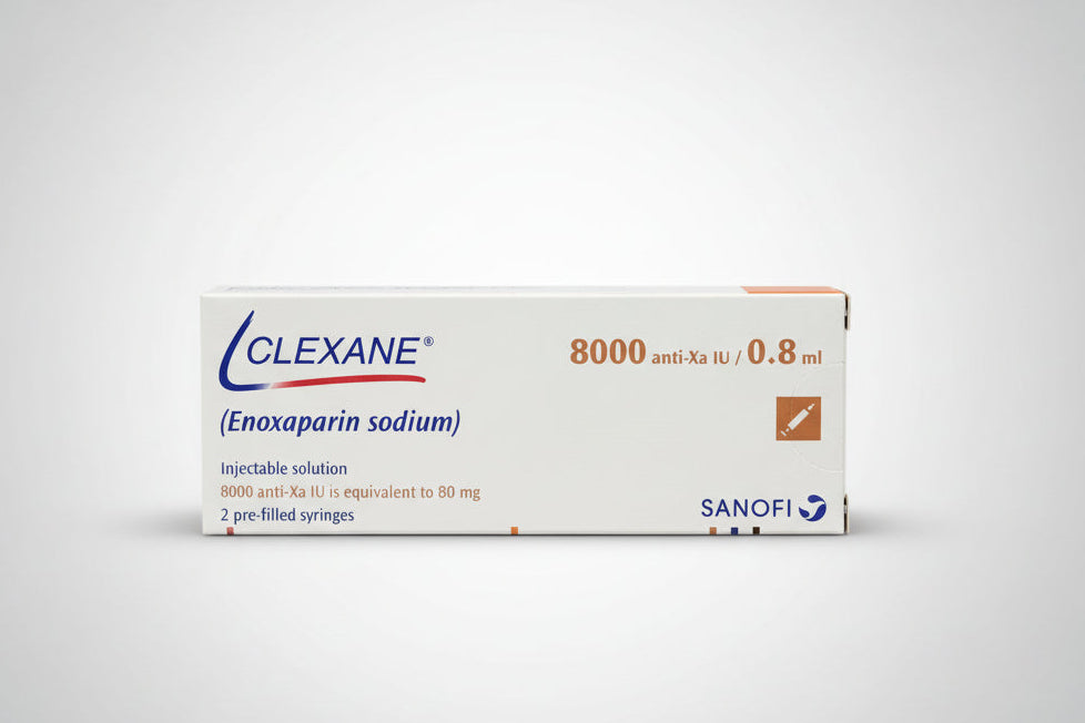 Clexane 8000 IU 0.8 ml enoxaparin prefilled syringe 2