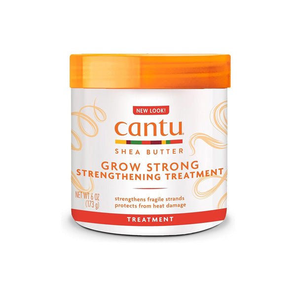Cantu Grow Strong Strengthening Treatment 173g nourishing leave-in hair treatment for damaged hair Health Boutique