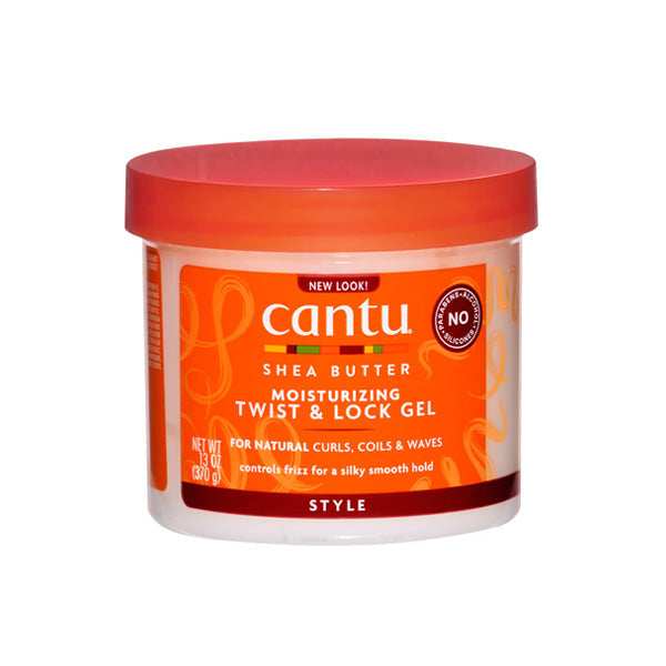 Cantu Moisturizing Twist & Lock Gel 370g defining styling gel for twists and natural hair Health Boutique