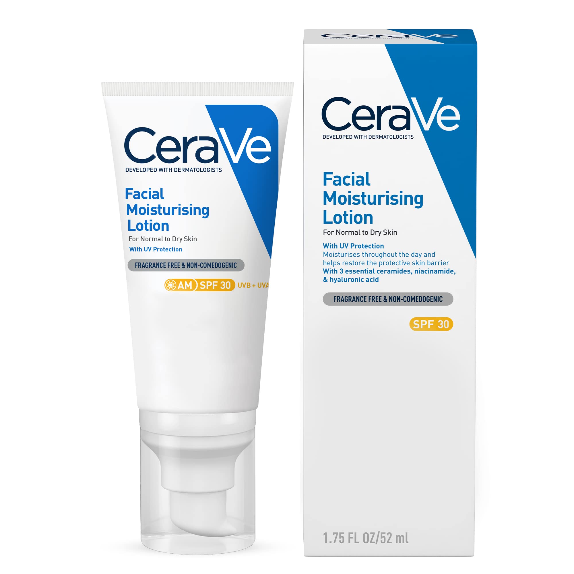 Cerave AM Facial moisturizer Lotion 52ml -healthboutiquejo.com