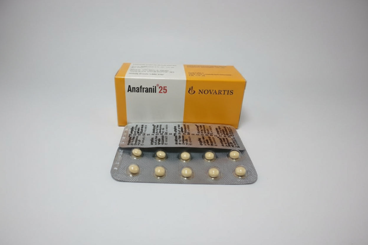Anafranil 25 mg tablets clomipramine tricyclic antidepressant therapy