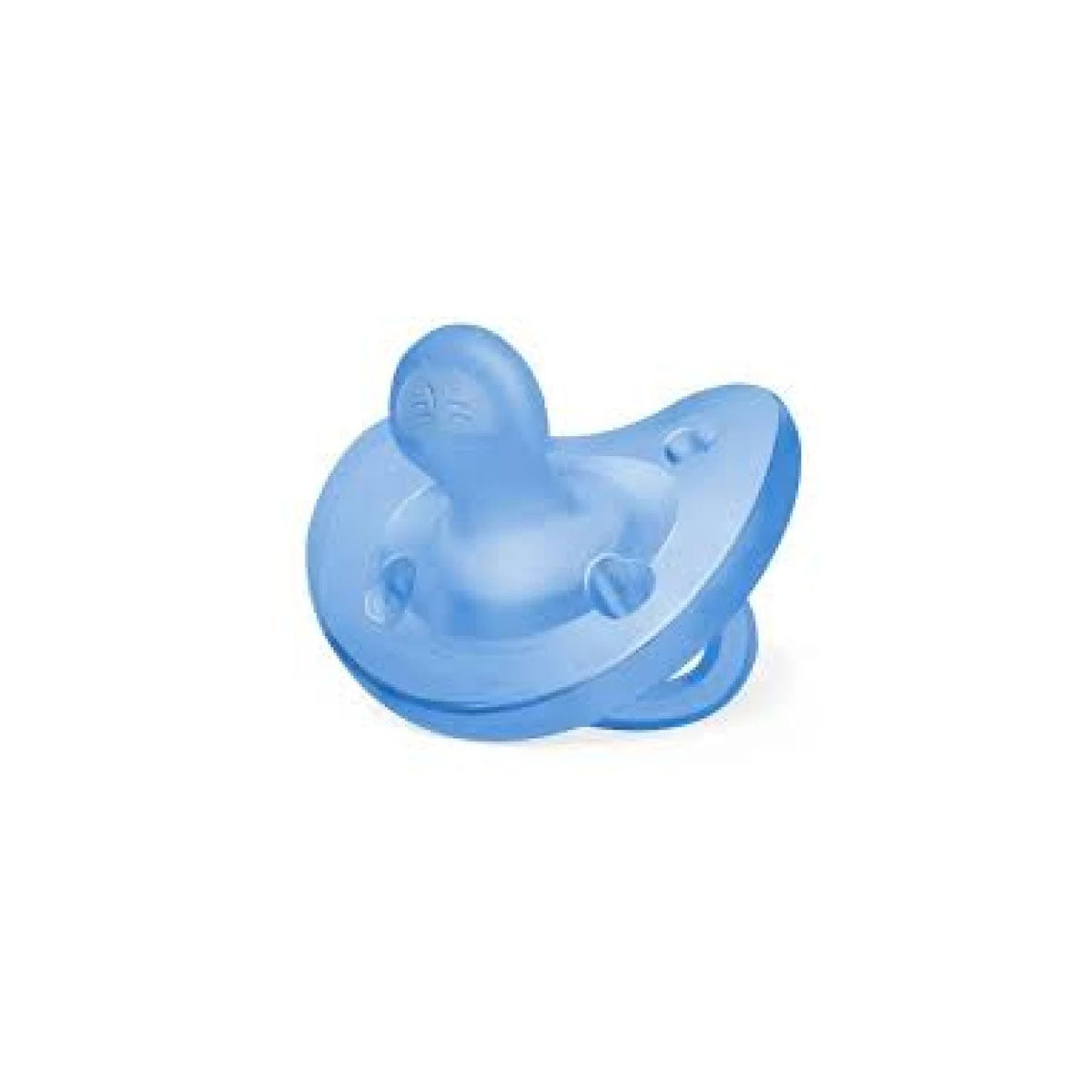 Chicco Soother Physio-soft L.blue 6-16m 1pc B