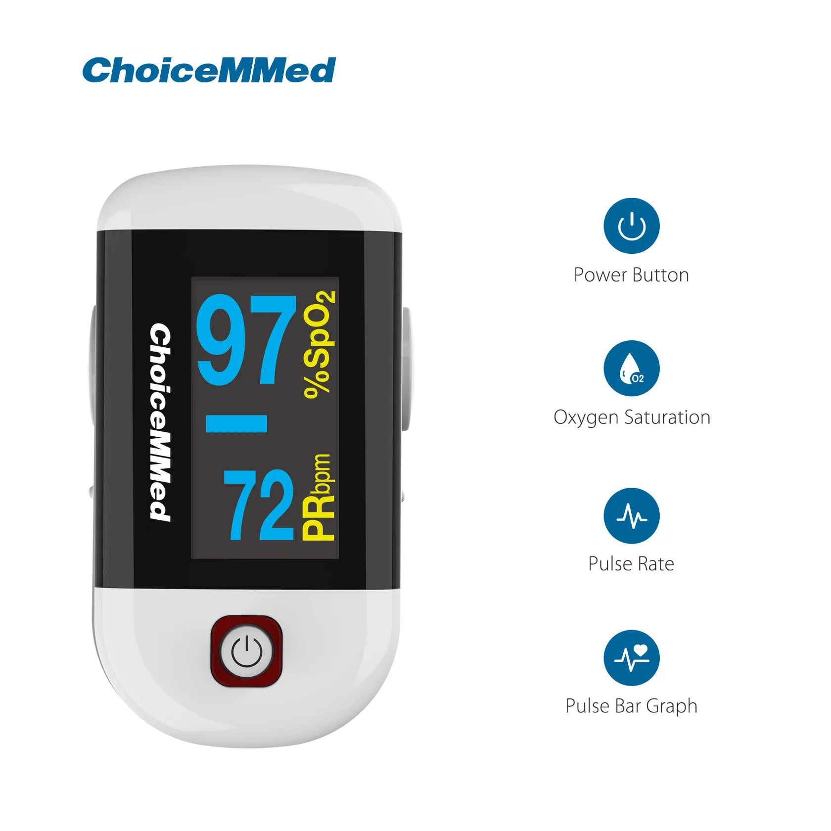 ChoiceMMed Oxywatch Puls Oximeter -health boutique