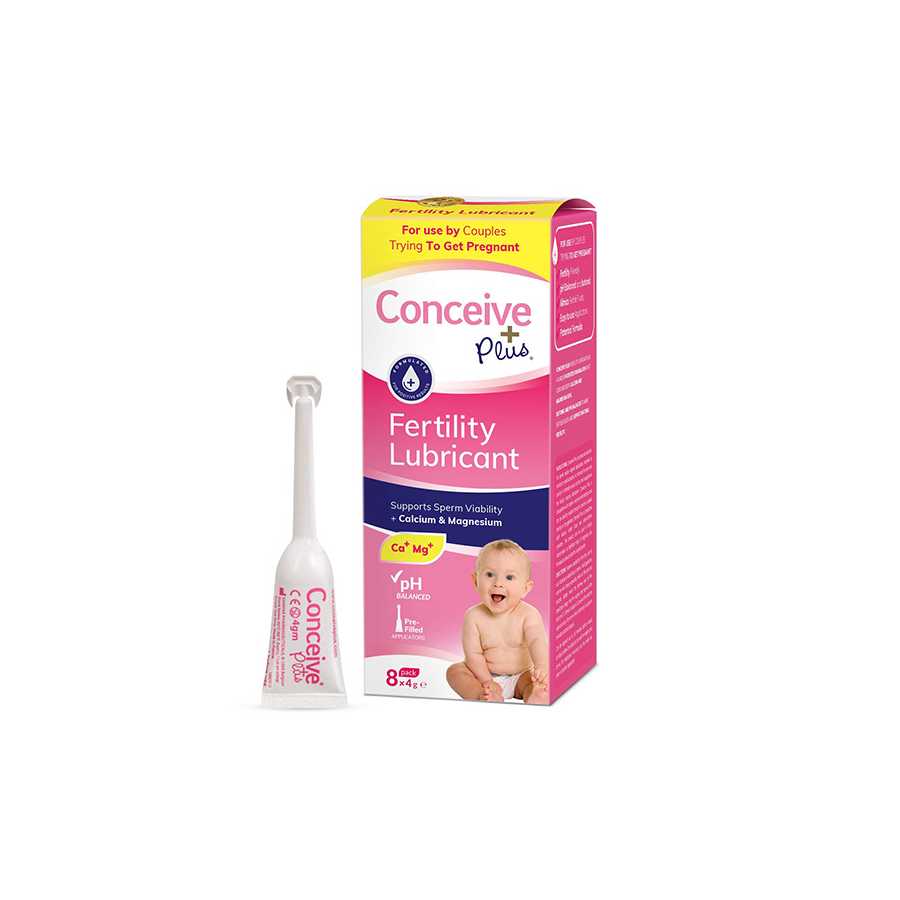 Conceive Plus Fertility Lubricant 4g vials for natural conception support