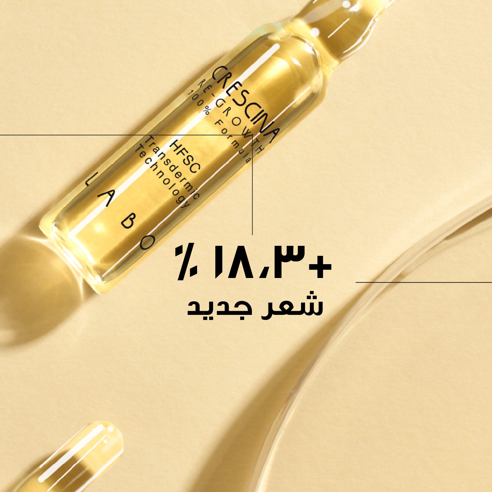 Crescina HFSC 200 for Women – 20 Hair Regrowth Vials (3.5ml) – Treatment for early-stage female hair thinning | health boutique Jordan