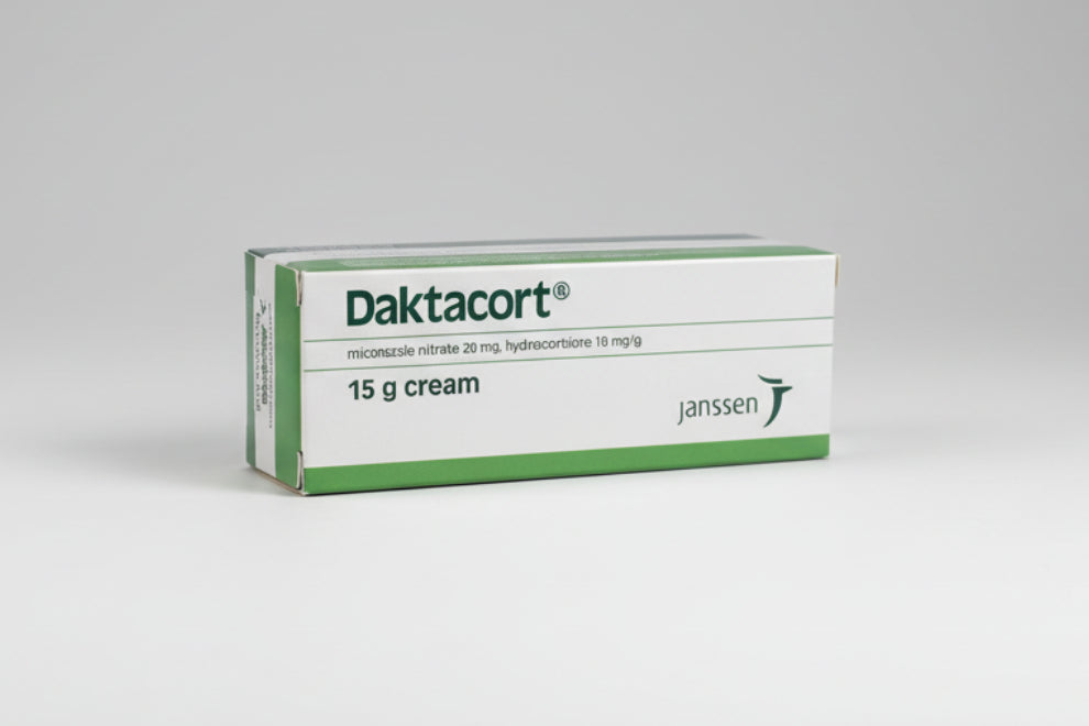 Daktacort miconazole nitrate hydrocortisone antifungal anti inflammatory skin cream 15 g tube Health Boutique