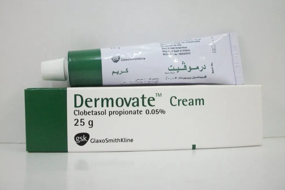 Dermovate Cream 30 g clobetasol propionate potent corticosteroid for psoriasis and severe dermatitis treatment