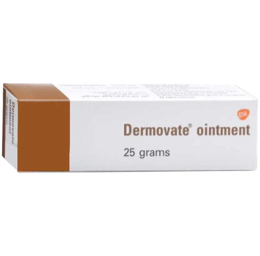 Dermovate Ointment 30 g clobetasol propionate potent corticosteroid for psoriasis and severe dermatitis treatment