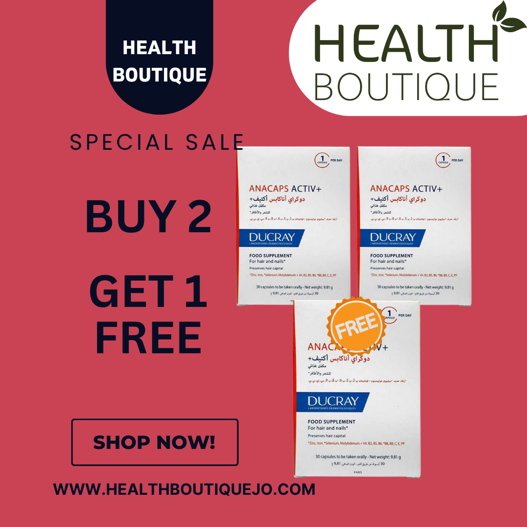 Ducray Anacaps 30 Capsules Offer (2+1) - health boutique