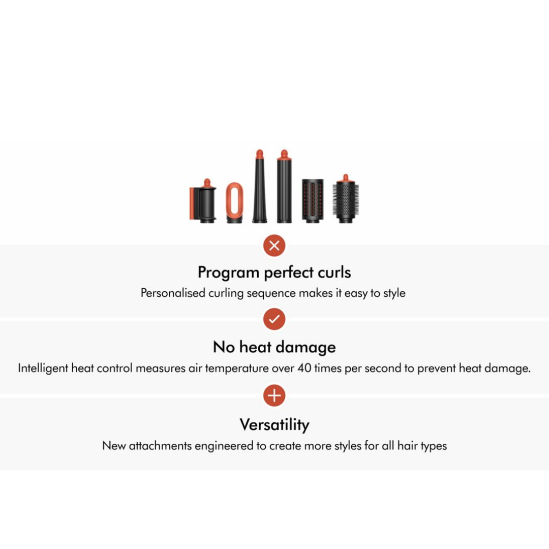 Dyson Airwarp ID MultiStyler & Dryer Straight To Wavy HS08 - Ceramic Patina