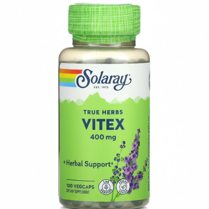 Solary Vitex, 400 mg, 100 VegCaps
تكيس المبايض
عشبة كف مريم