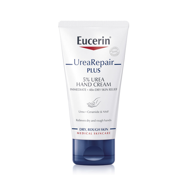 Eucerin UreaRepair PLUS 5% Urea hand cream 75ml dry rough skin Health Boutique