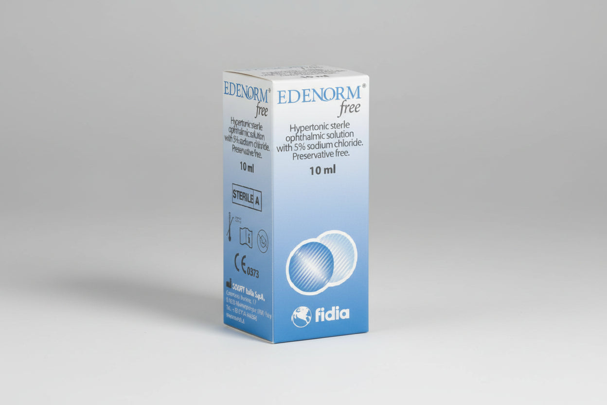 Edenorm Free eye drops 10 ml preservative free sodium hyaluronate dry eye relief drops