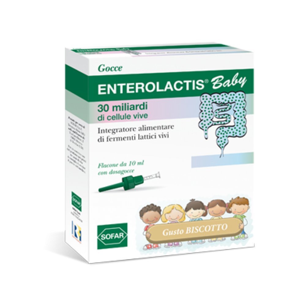 Enterolactis® Probiotic Baby Drops (10 Ml) – Infant Digestive Support