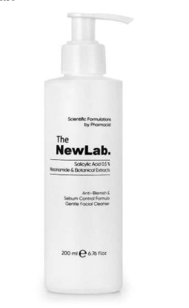 The NewLab Salicylic Acid 0.5% Niacinamide &Botanical Extracts 200ML