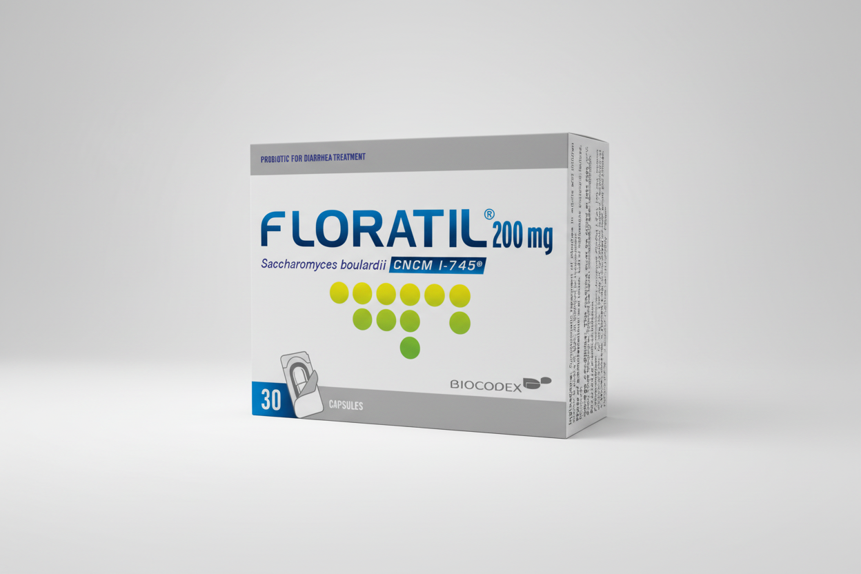 FLORATIL® 200 MG (30 Capsules) – Probiotic Support for Gut Health