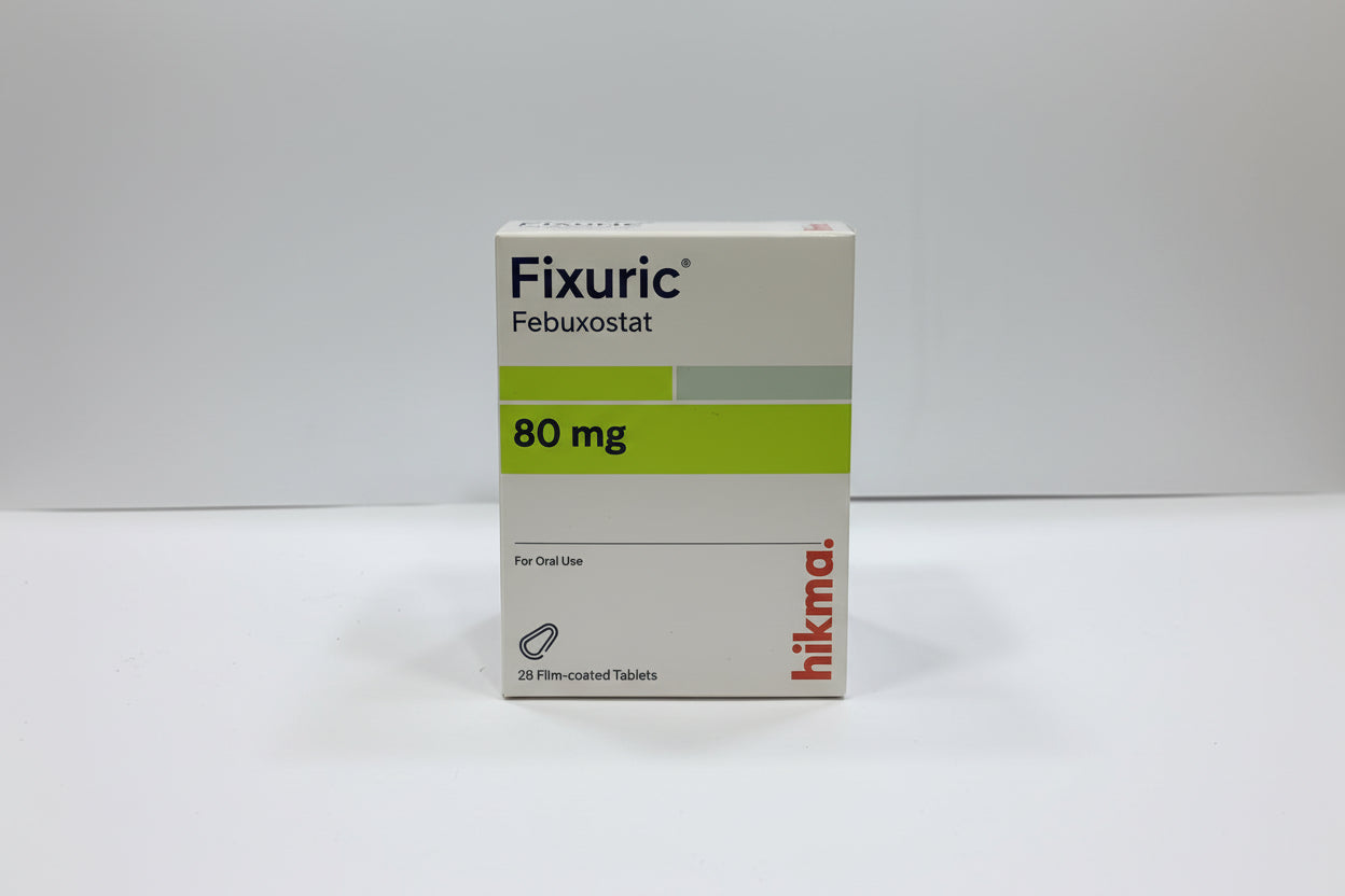 Fixuric 80 mg tablets febuxostat uric acid control gout 28 tablets