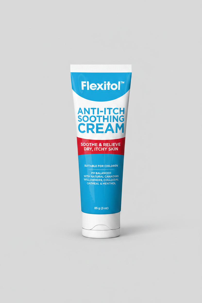 Flexitol Anti-Itch Soothing Cream 85g intensive relief for dry itchy irritated skin Health Boutique