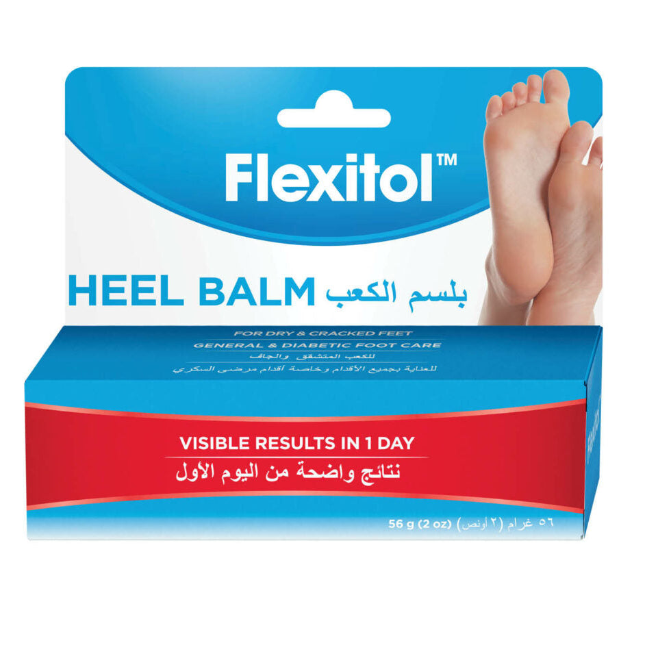 Flexitol Heel Balm 56g intensive cracked heel repair 25% urea foot treatment Health Boutique