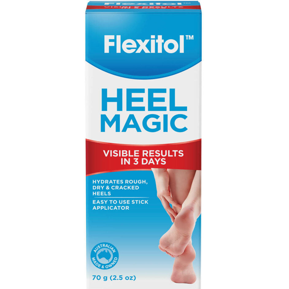 Flexitol Heel Magic Balm 70g intensive cracked heel repair moisturizing treatment Health Boutique