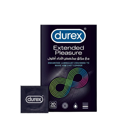 DUREX EXTENDED PLEASURE 20 pieces