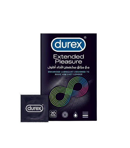 DUREX EXTENDED PLEASURE 20 pieces