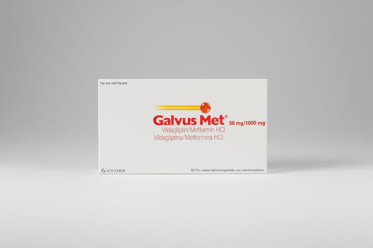 Galvus Met 50/1000 mg vildagliptin metformin tablet 30 type 2 diabetes medicine