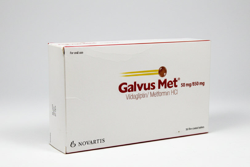 Galvus Met 50/850 mg vildagliptin metformin tablet 28 type 2 diabetes medicine