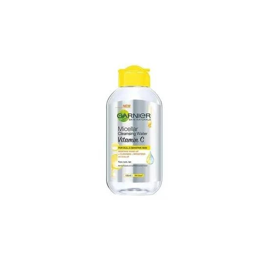 Garnier Micellar Brightening Cleansing Water Vitamin C 100ml removes makeup and brightens skin Health Boutique