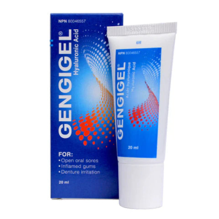 Gengigel gel 0.2% 20 ml hyaluronic acid oral gum care gel