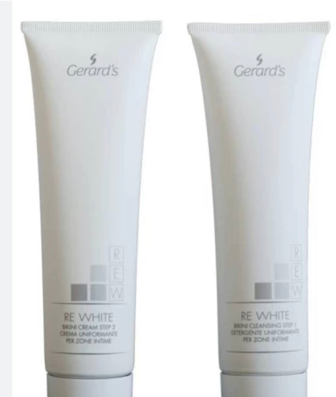 Gerards Re White Bikini Area Kit cream 150ML+ wash 150ML- the health boutique