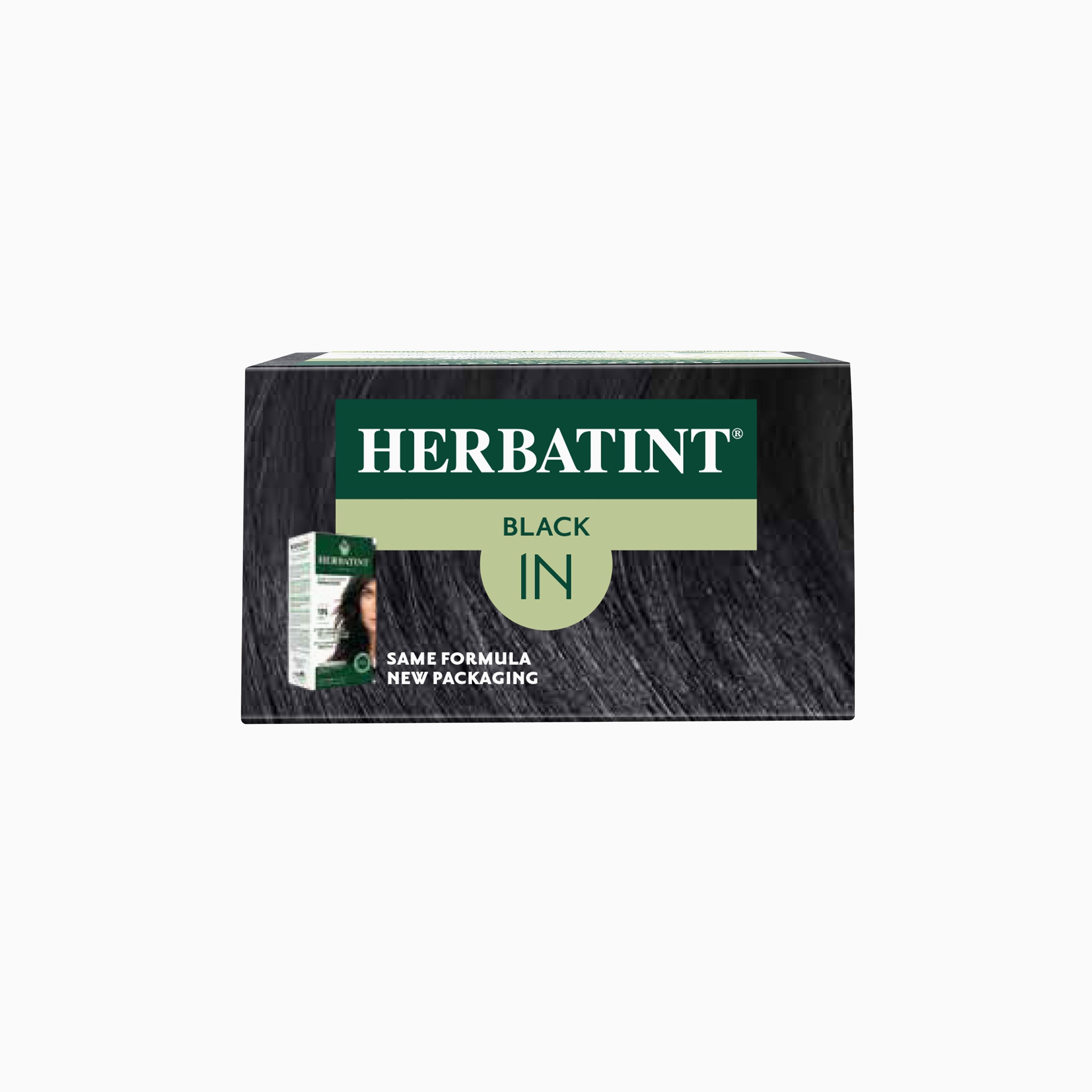 Herbatint 1N Black permanent hair dye intense shine grey coverage 170ml Health Boutique
