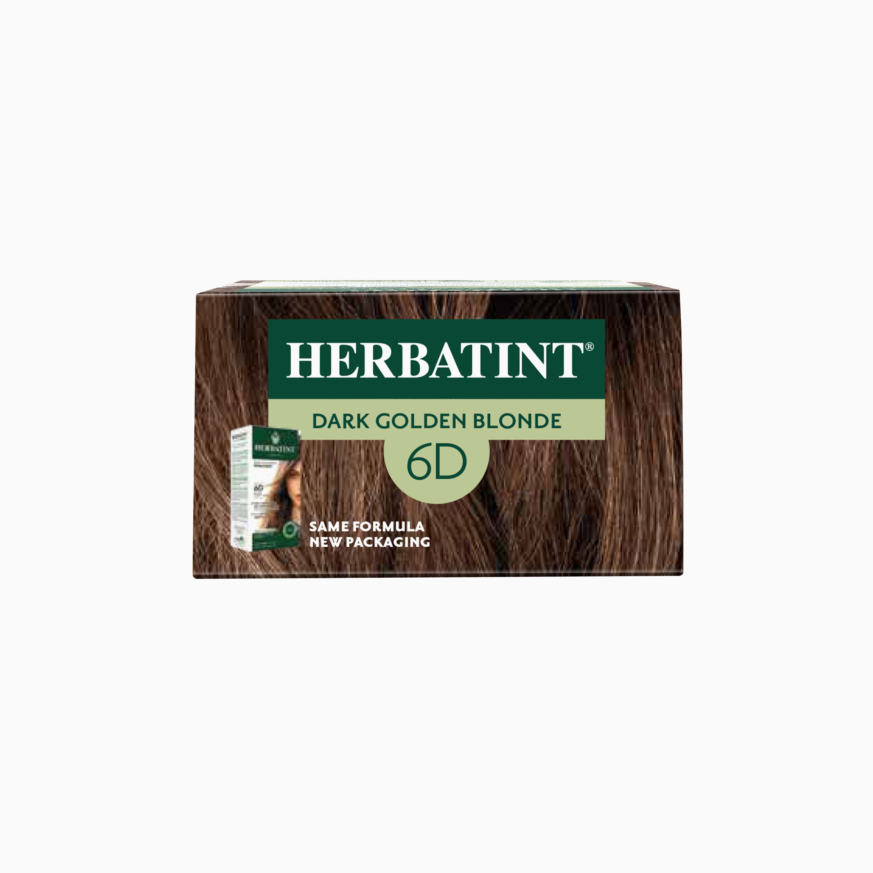 Herbatint 6D Dark Golden Blonde permanent hair dye golden shine grey coverage 170ml Health Boutique
