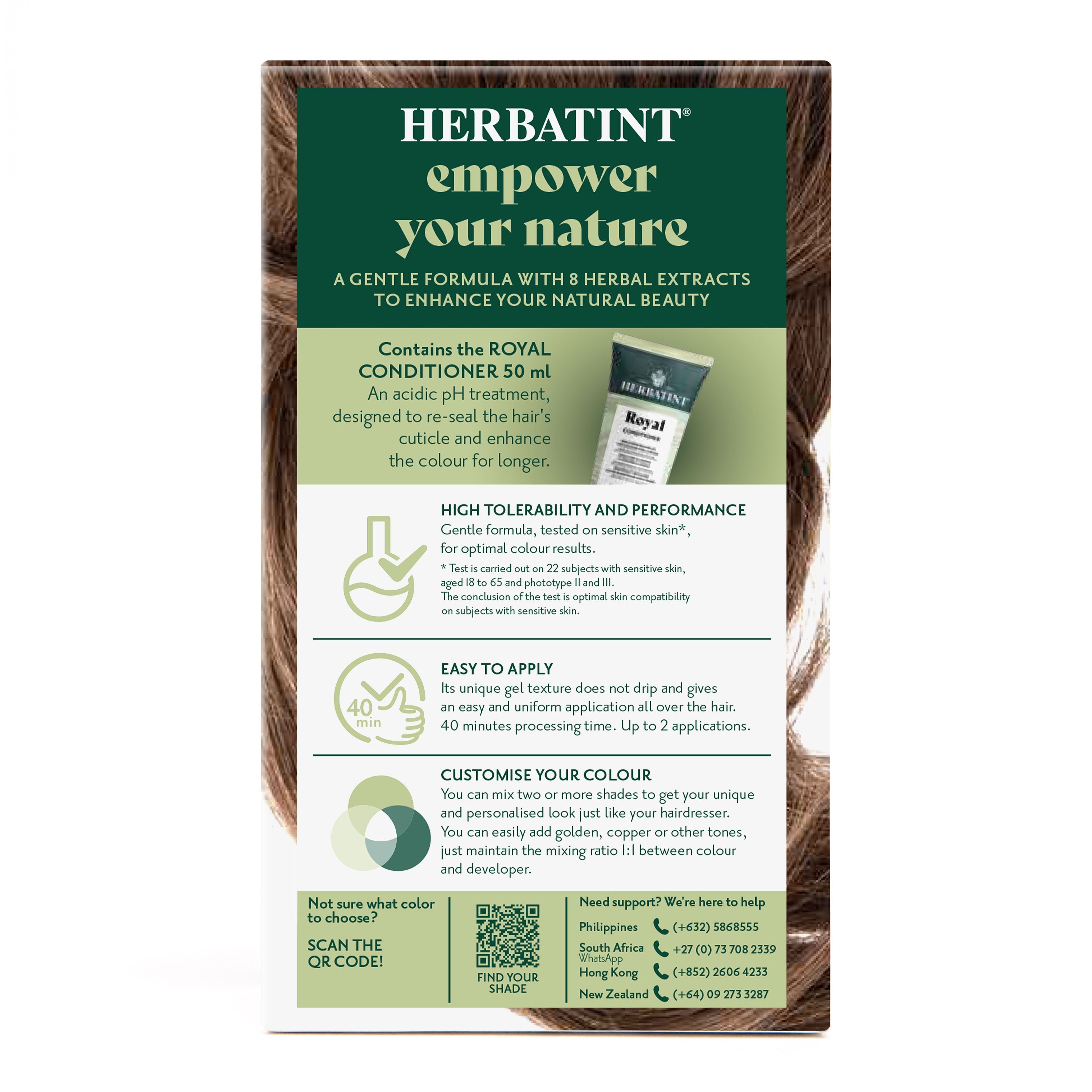 Herbatint 6D Dark Golden Blonde permanent hair dye golden shine grey coverage 170ml Health Boutique