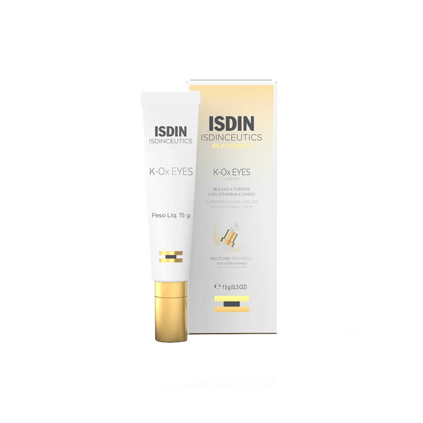 Isdin Isdinceutics K-ox Eyes Puffiness & Dark Circles Cream 15ml + Free Eyelash Brush